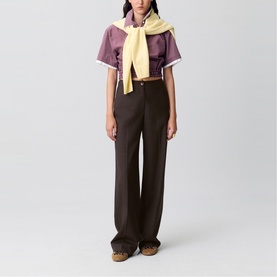 Straight Leg Trousers