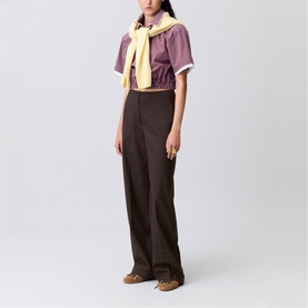 Straight Leg Trousers