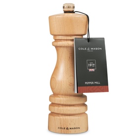 London Pepper Mill Natural Beech 18cm