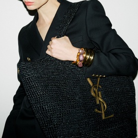 Icare Raffia Tote Bag