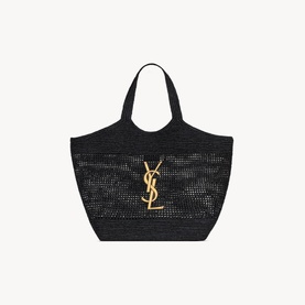 Icare Raffia Tote Bag
