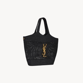 Icare Raffia Tote Bag