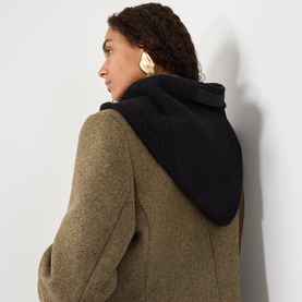 Gros Grain Logo Shawl