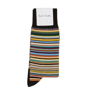 Signature Artist Stripe Socks