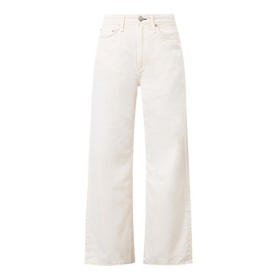 Logan Mid-Rise Wide Leg Jeans