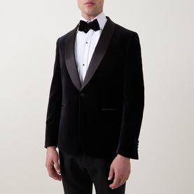 Roma Single-Breasted Tuxedo Jacket