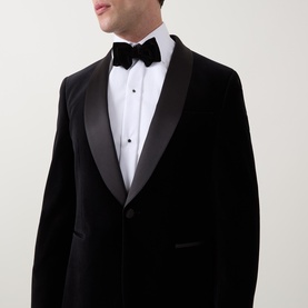 Roma Single-Breasted Tuxedo Jacket