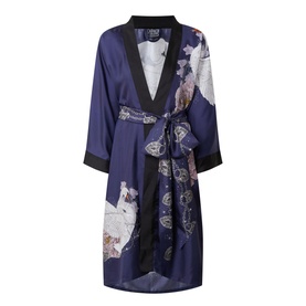 Children Of Lir Night Sky Belted Kimono Jacket