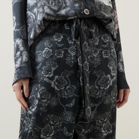 Roisin Drawstring Silk Trousers