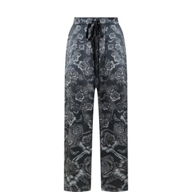 Roisin Drawstring Silk Trousers