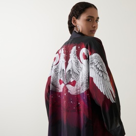 Children Of Lir Belted Kimono Jacket