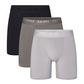 5&rdquo; Boxer Briefs Three-Pack Gunmetal Multi