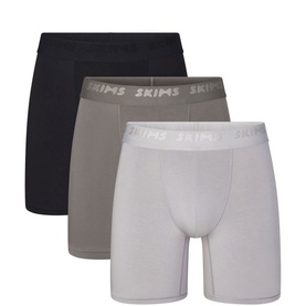 5&rdquo; Boxer Briefs Three-Pack Gunmetal Multi
