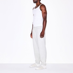 Tapered Joggers Light Heather Grey
