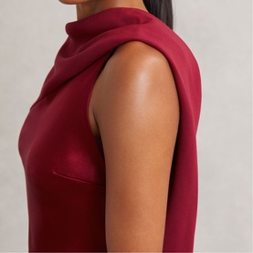 Alula Draped Dress