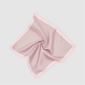 Ottavio Geometric Silk Pocket Square