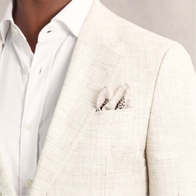 Grato Floral Silk Pocket Square
