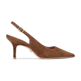 Spirited Suede Slingback Pumps