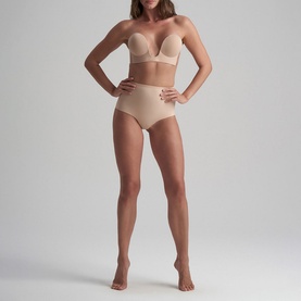 Seamless U-Style Strapless Bra