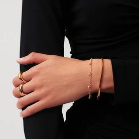 Interstellar Drop Chain Bracelet