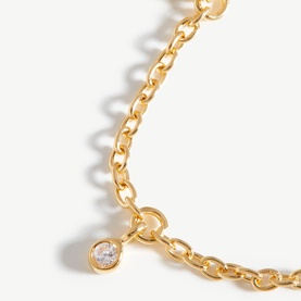 Interstellar Drop Chain Bracelet