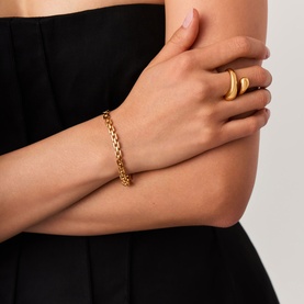 Timepiece Link Chain Bracelet