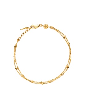 Double Bobble Chain Bracelet