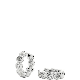 Tennis Small Hoop Earrings