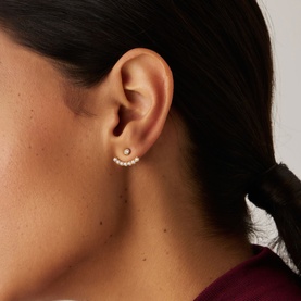 Tennis Jacket Stud Earrings