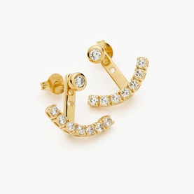 Tennis Jacket Stud Earrings