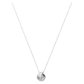 Spiral Mini Pendant Chain Necklace