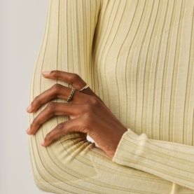 Tennis Eternity Stacking Ring