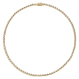 Tennis Round Necklace