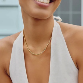 Tennis Round Necklace