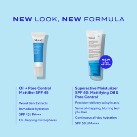 Superactive Moisturiser SPF40 Oil and Pore Control