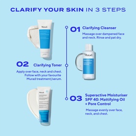 Superactive Moisturiser SPF40 Oil and Pore Control