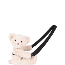 Doudou Plush Bear Bag White