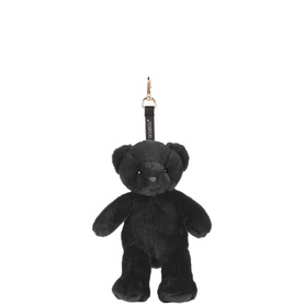 Doudou Plush Bear Bag Charm Black