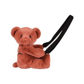 Doudou Plush Bear Bag Terracotta