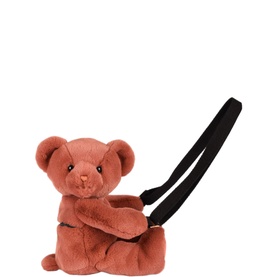Doudou Plush Bear Bag Terracotta