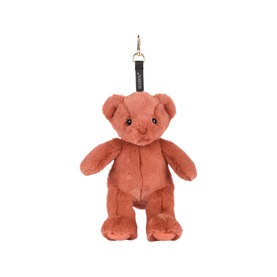 Doudou Plush Bear Bag Charm Terracotta