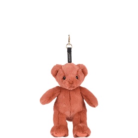 Doudou Plush Bear Bag Charm Terracotta