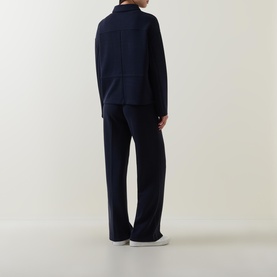 Flap Pocket Drawstring Jacket