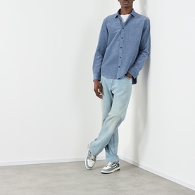 Shelly Seersucker Casual Shirt