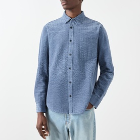 Shelly Seersucker Casual Shirt