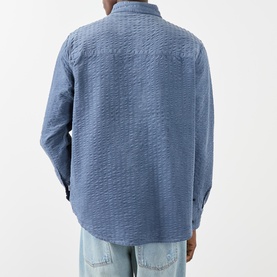Shelly Seersucker Casual Shirt