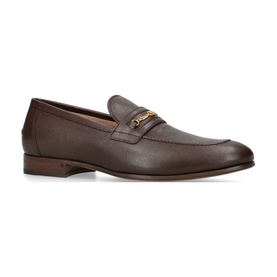 V Logo Chain Loafers