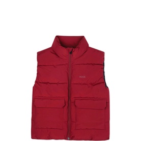 Logo Padded Gilet