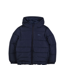 Logo Puffer Jacket
