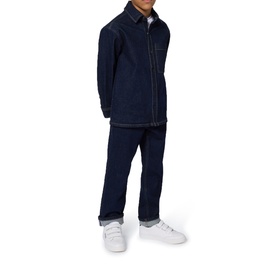 Denim Patch Pocket Overshirt